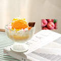 Summer Fruit Ice Cream Soy Wax Candle Dessert Jar Aromatherapy Gift Set Yogurt Cup Scented Candle for Birthday Party Favors