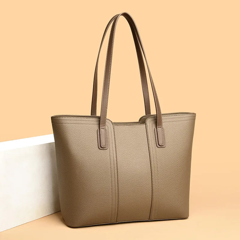 Online Shopping Low Price Office Tote Bag Luxury Designer Large Pu Leather Handbags for Women Wholesale