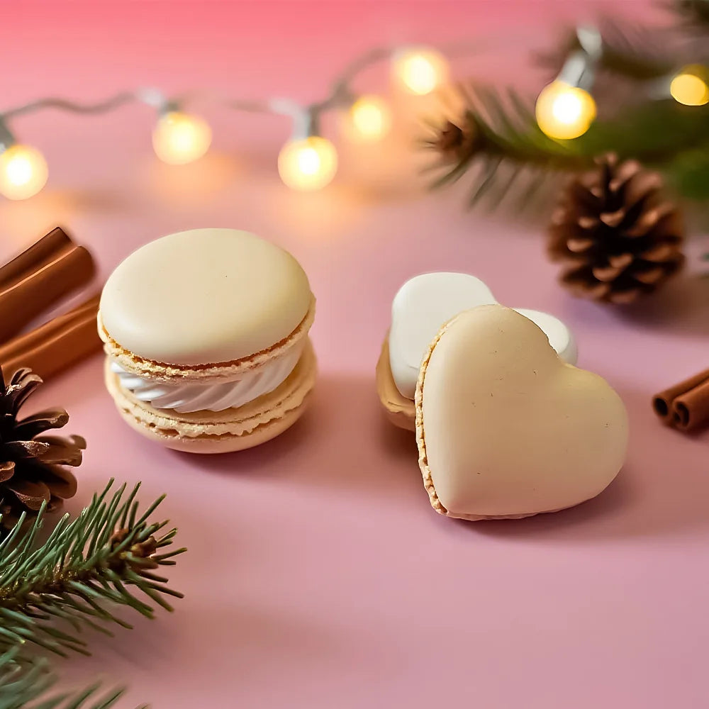 Macaron 3D Silicon Mold for Candle Soap Making Fondant Cake Molds Chocolate Candy Dessert Decor DIY Art Crafts Baking Mould Tool