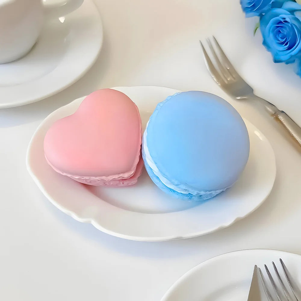 Macaron 3D Silicon Mold for Candle Soap Making Fondant Cake Molds Chocolate Candy Dessert Decor DIY Art Crafts Baking Mould Tool
