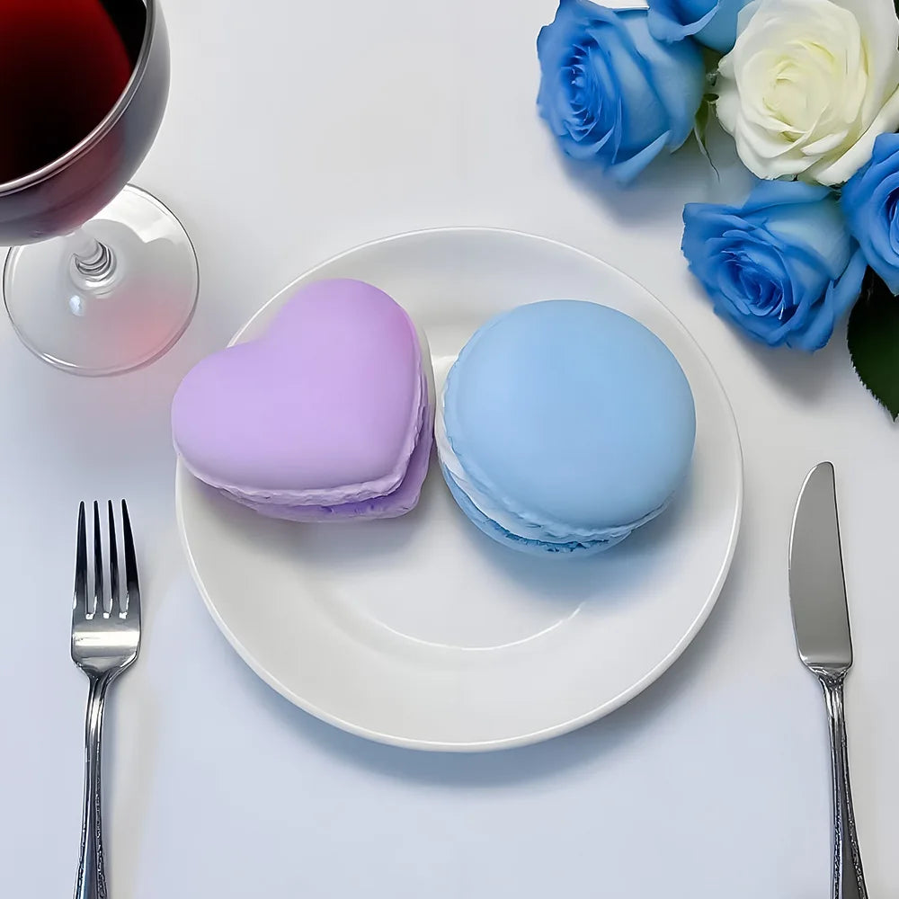 Macaron 3D Silicon Mold for Candle Soap Making Fondant Cake Molds Chocolate Candy Dessert Decor DIY Art Crafts Baking Mould Tool