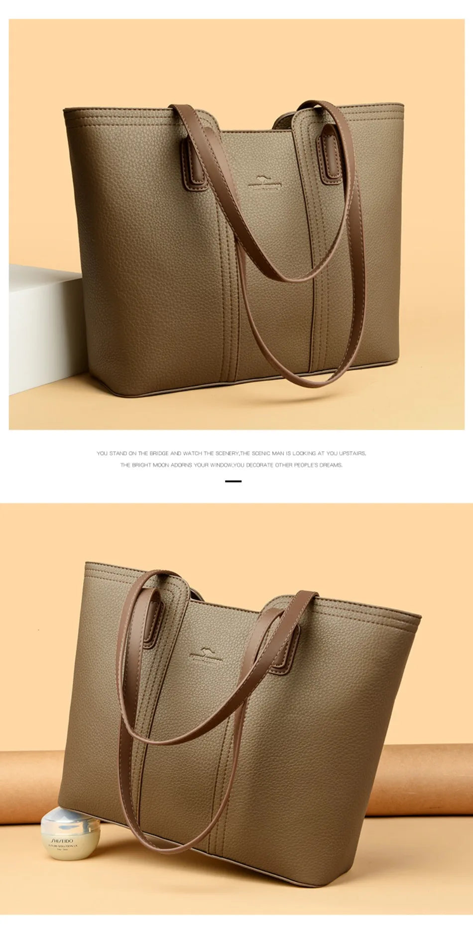 Genuine Brand Women Bags Designer High Quality Soft Leather Large Women 2024 Shoulder Bag Messenger Handbag Shopping Messenger